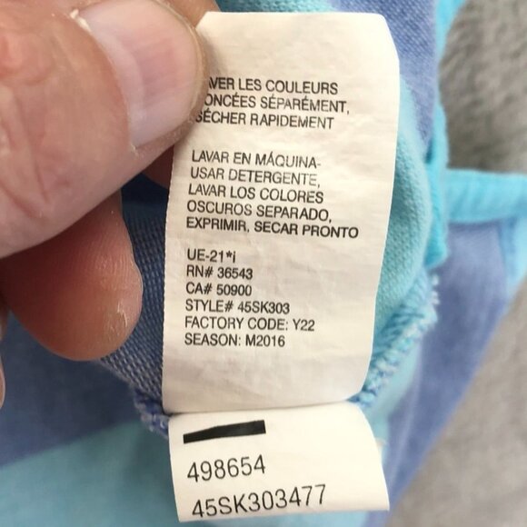 2 Izod Mens Polo Shirt Large Lot Of Two Short Sleeve Striped Casual Classic - Picture 11 of 15